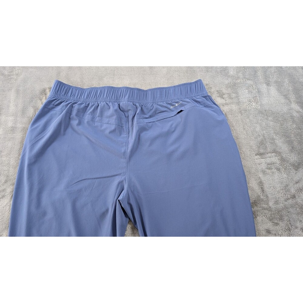 Eddie Bauer Pants Womens XL Blue Stretch Pull On Pockets Athleisure Activewear - Picture 4 of 11